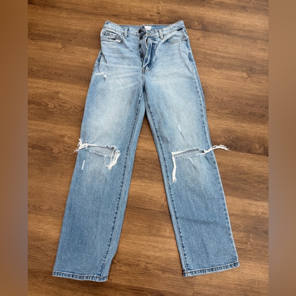 Cello Denim - Cello Light Blue Distressed Women Jeans
